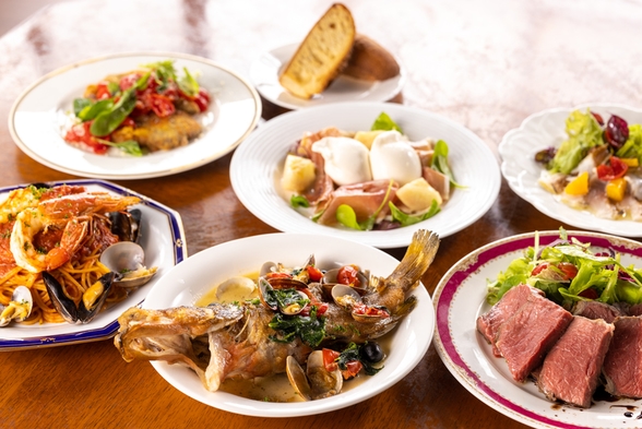 【イチオシ！】鳥取県の旬の食材を使ったイタリアンのコース付きプラン
